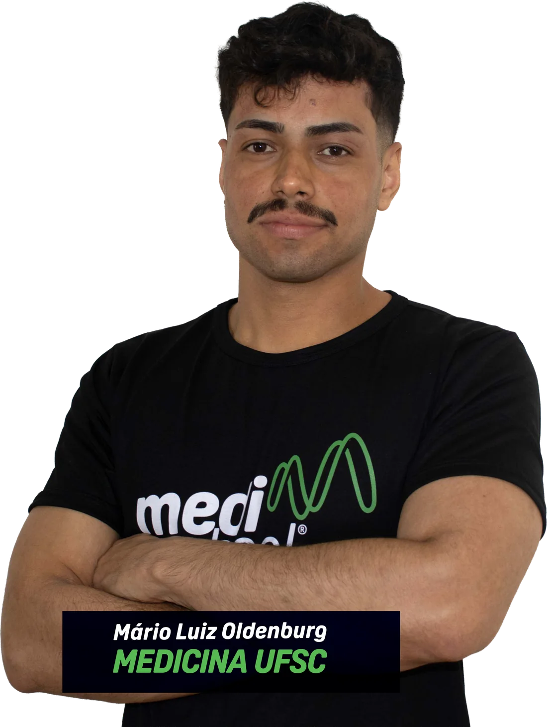 Mário Luiz Oldenburg, aprovado em Medicina na UFSC, aluno da Medischool